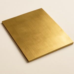 Лист латунный