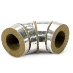 Кашированный отвод 371 мм 110 мм 100 кг/м3