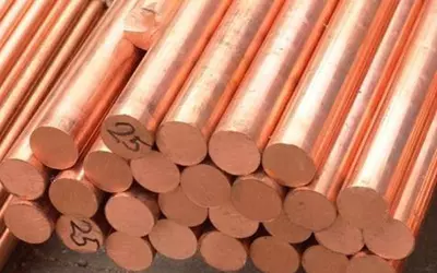 Медно-никелевый пруток монель мм 8 МН45 ГОСТ 1525-2015