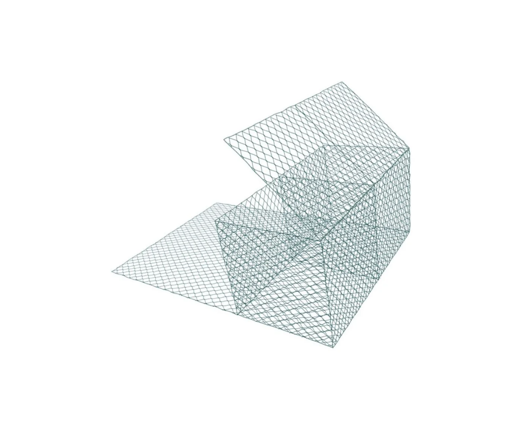 Система Террамеш 6 м 2 м 0.5 м 2.7 мм 8x10 см Gaflan ГОСТ Р 52132-2003