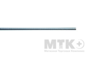 Шпилька резьбовая оцинкованная (0,5 м) (6,0)